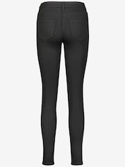 Black Power Stretch Denim Leggings - Image 6 of 7