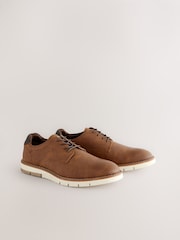 Tan Brown Sports Wedges Shoes - Image 1 of 7
