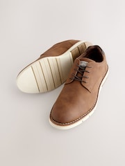 Tan Brown Sports Wedges Shoes - Image 4 of 7