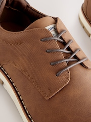 Tan Brown Sports Wedges Shoes - Image 6 of 7