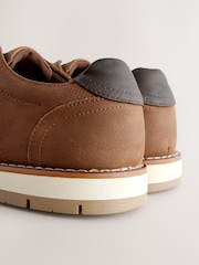 Tan Brown Sports Wedges Shoes - Image 7 of 7