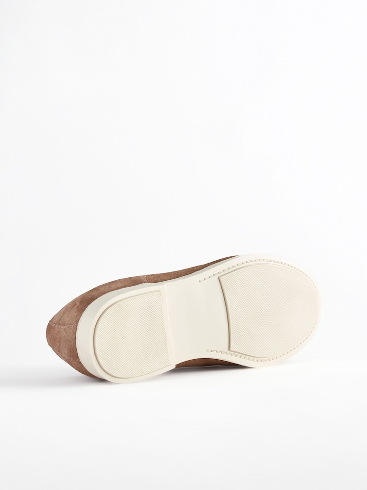Stone - Schürzen schuhe aus Veloursleder - Bild 5 von 5 Stone - Schürzen schuhe aus Veloursleder - Bild 5 von 5