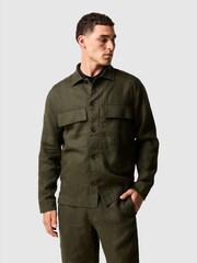 Rodd & Gunn Green West Island Shacket - Image 1 of 5