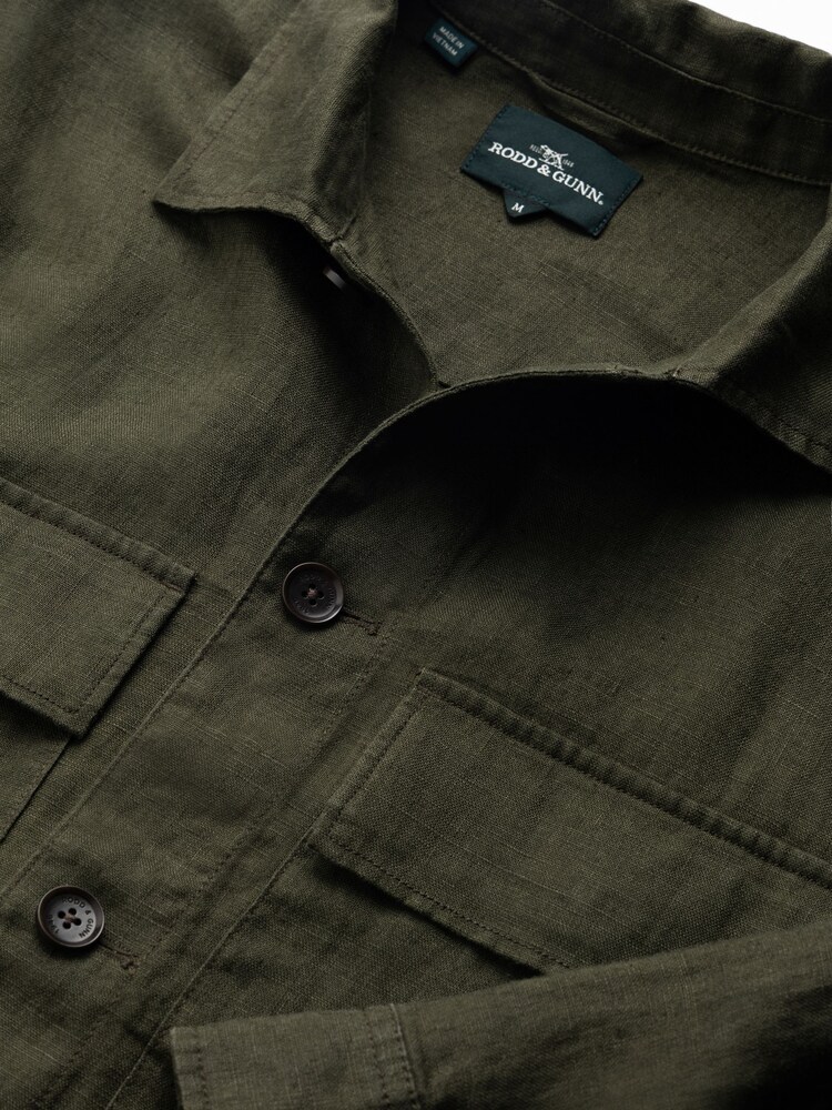 Rodd & Gunn Green West Island Shacket - Image 5 of 5 Rodd & Gunn Green West Island Shacket - Image 5 of 5