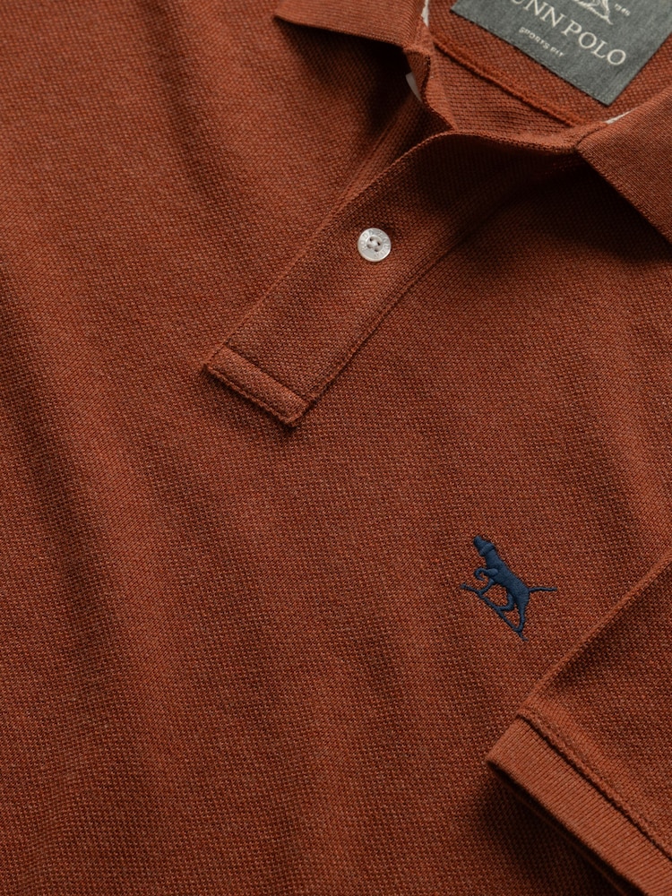 Rodd & Gunn Brown The Gunn Polo Shirt - Image 6 of 6 Rodd & Gunn Brown The Gunn Polo Shirt - Image 6 of 6