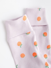 Multi Fruit Print Baby Footless Sleepsuits 3 Pack (0mths-3yrs) - Image 7 of 10