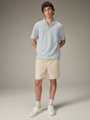 Stone Washed Cotton Elasticated Waist Shorts - Image 2 of 10