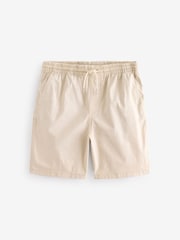Stone Washed Cotton Elasticated Waist Shorts - Image 7 of 10