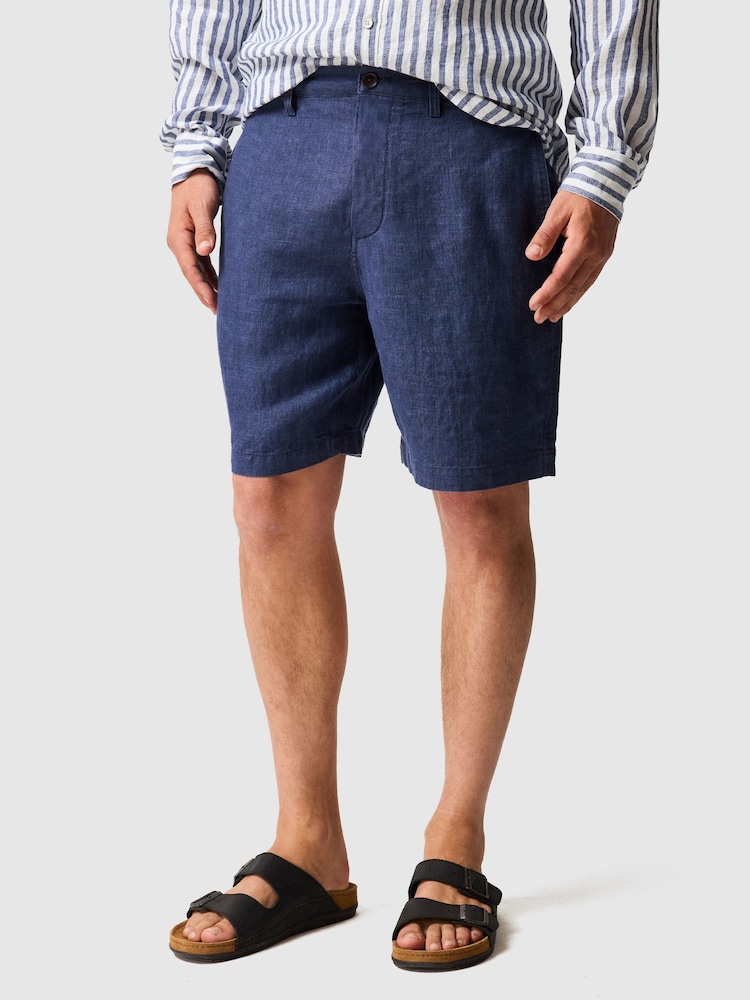 Rodd & Gunn Blue Longbeach Shorts - Image 1 of 5