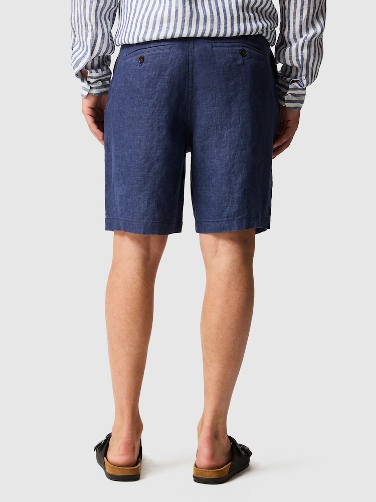 Rodd & Gunn Blue Longbeach Shorts - Image 2 of 5