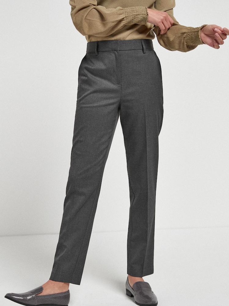 Charcoal Grey Tailored Slim Trousers - Image 1 of 5