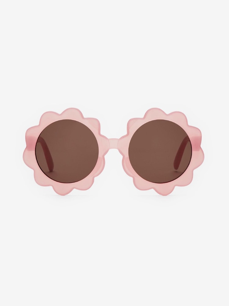 Pink Flower Sunglasses - Image 1 of 3