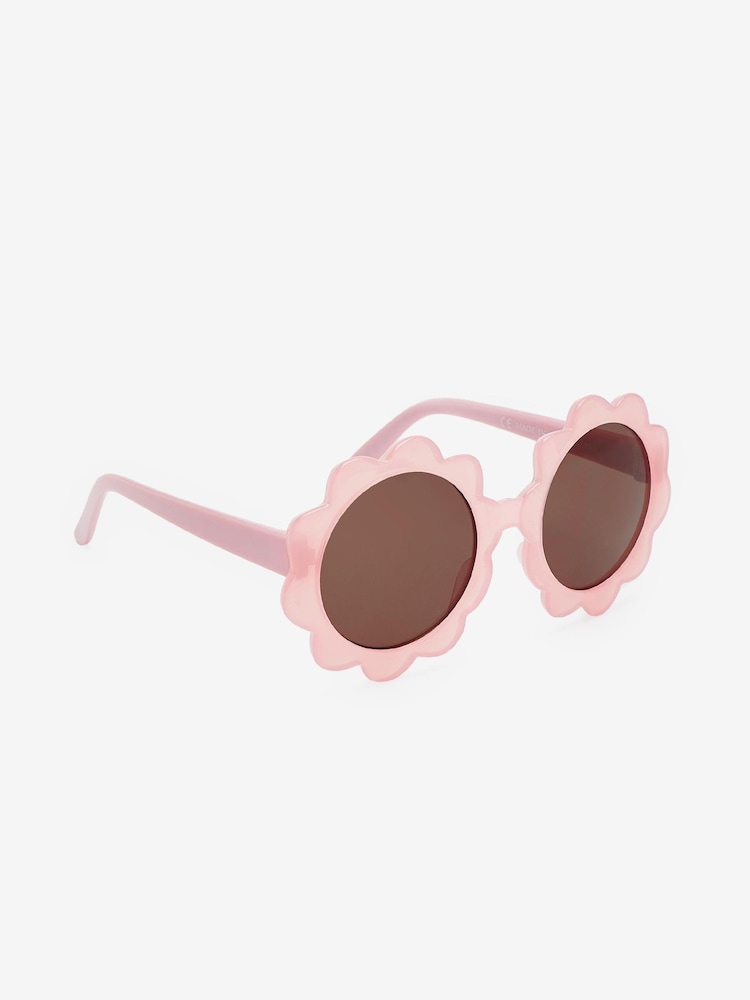 Pink Flower Sunglasses - Image 2 of 3
