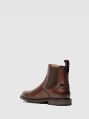 Rodd & Gunn Brown Dargaville Chelsea Boots - Image 3 of 5