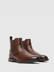 Rodd & Gunn Brown Dargaville Chelsea Boots - Image 4 of 5