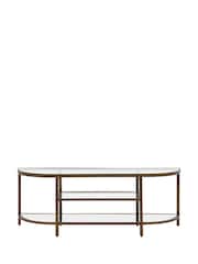 Gallery Home Bronze Minster Media Unit - Image 4 of 8