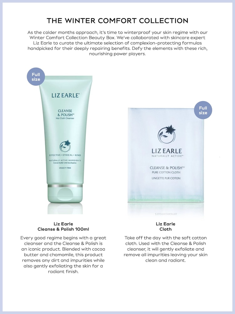 Liz Earle The Winter Comfort Collection (Worth £86.50) - Image 2 of 8 Liz Earle The Winter Comfort Collection (Worth £86.50) - Image 2 of 8
