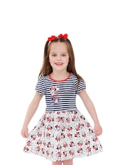 Character Blue Girls Disney Minnie Mouse Dress - Image 2 of 9