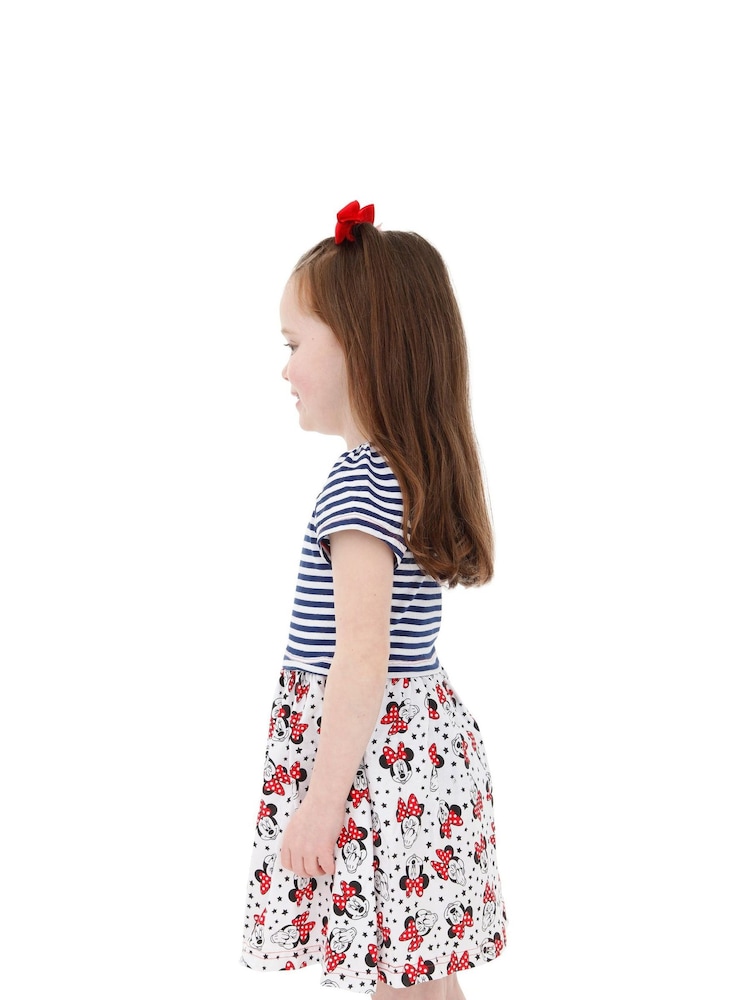 Character Blue Girls Disney Minnie Mouse Dress - Image 5 of 9