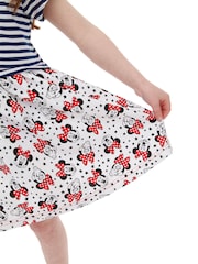 Character Blue Girls Disney Minnie Mouse Dress - Image 6 of 9