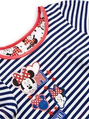 Character Blue Girls Disney Minnie Mouse Dress - Image 8 of 9