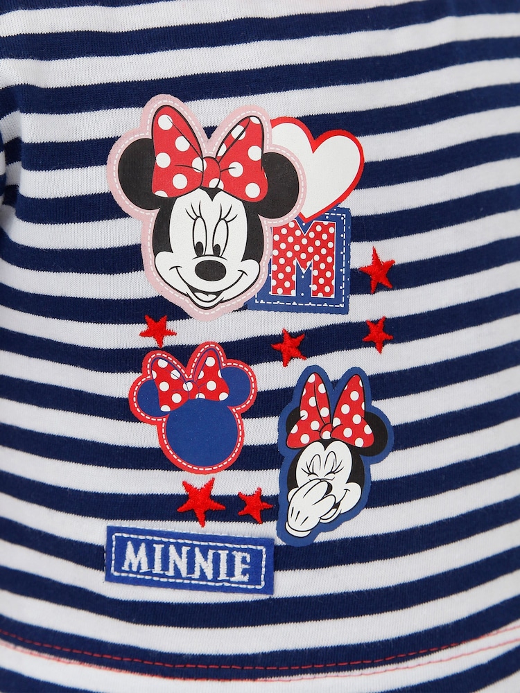Character Blue Girls Disney Minnie Mouse Dress - Image 9 of 9