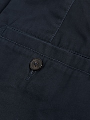 أزرق داكن أزرق - شورت تشينوز قابل للتمدد - صورة 11 من 13