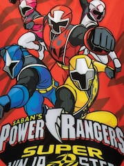 Character Red/Black Power Rangers Shorts and Top Top & Shorts Set - Image 4 of 4
