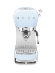 Smeg Blue Espresso Coffee Machine - Image 1 of 7