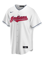 Nike White Cleveland Indians Official Replica Home Jersey - Image 1 of 2