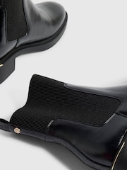 River Island Black Block Heeled Ankle Boots - Image 5 of 5