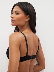 Black/White/Pastel Rose Nude Pad Balcony Cotton Blend Ultimate Comfort Bras 3 Pack - Image 3 of 6
