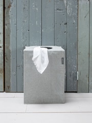 Brabantia Grey 55L Rectangular Laundry 100% Cotton Bag - Image 1 of 6