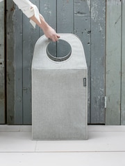 Brabantia Grey 55L Rectangular Laundry 100% Cotton Bag - Image 3 of 6