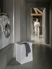 Brabantia Grey 55L Rectangular Laundry 100% Cotton Bag - Image 6 of 6