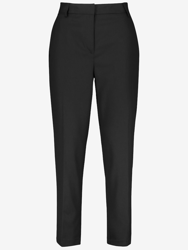Schwarz - Hochwertige Slim Fit Hose - Bild 4 von 4