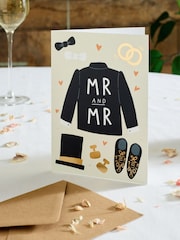 Multi Mr & Mr Wedding Card - Image 1 of 3