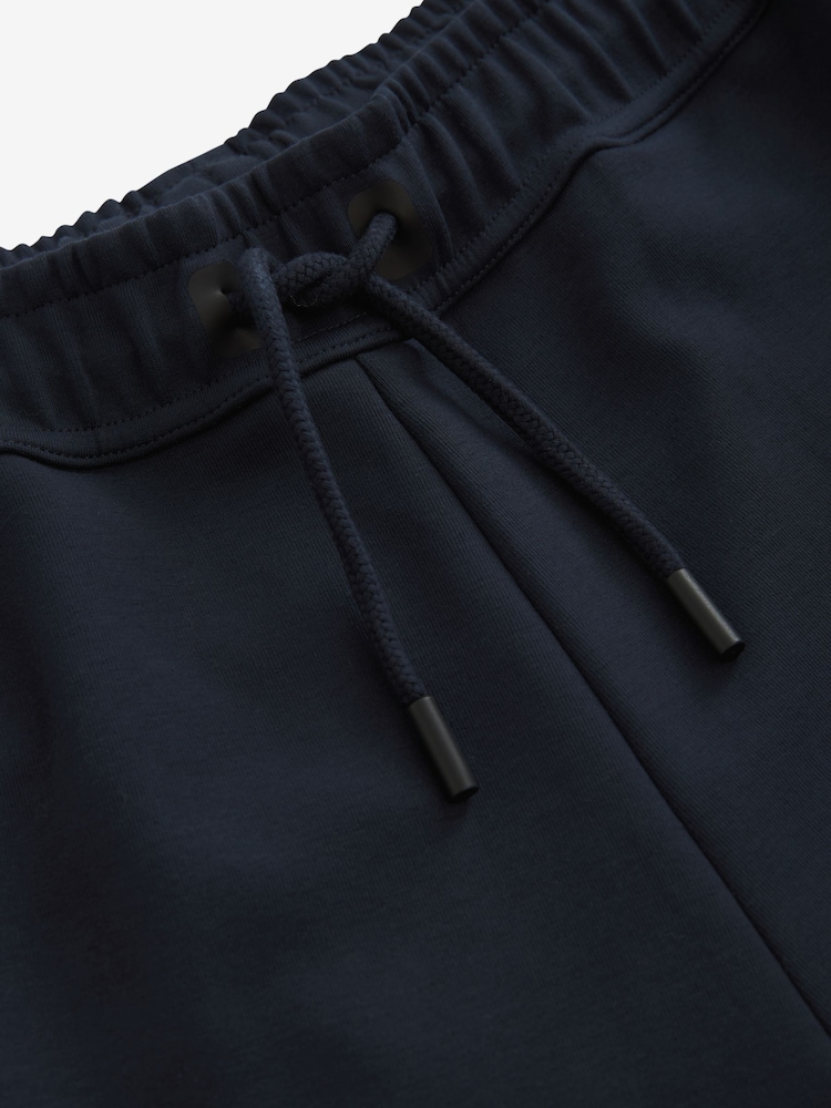 Navy Blue Athleisure Shorts - Image 11 of 11
