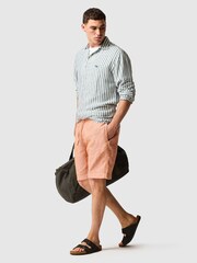 Rodd & Gunn Orange Linen 9" Resort Shorts - Image 3 of 5