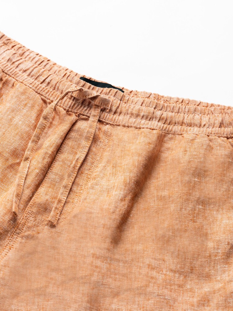 Rodd & Gunn Orange Linen 9" Resort Shorts - Image 5 of 5