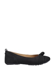 Hush Puppies Tan Brown Jada Knot Ballerinas - Image 1 of 4