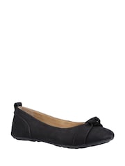 Hush Puppies Tan Brown Jada Knot Ballerinas - Image 2 of 4