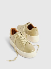 River Island Gold Chunky Lace Up Trainers - Image 5 of 6