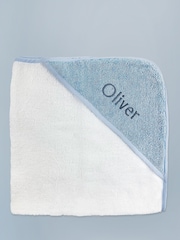 Babyblooms Personalised 100% Cotton Luxury Hooded Towel Gift - Image 3 of 3