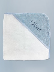 Babyblooms Personalised 100% Cotton Luxury Hooded Towel Gift - Image 4 of 5