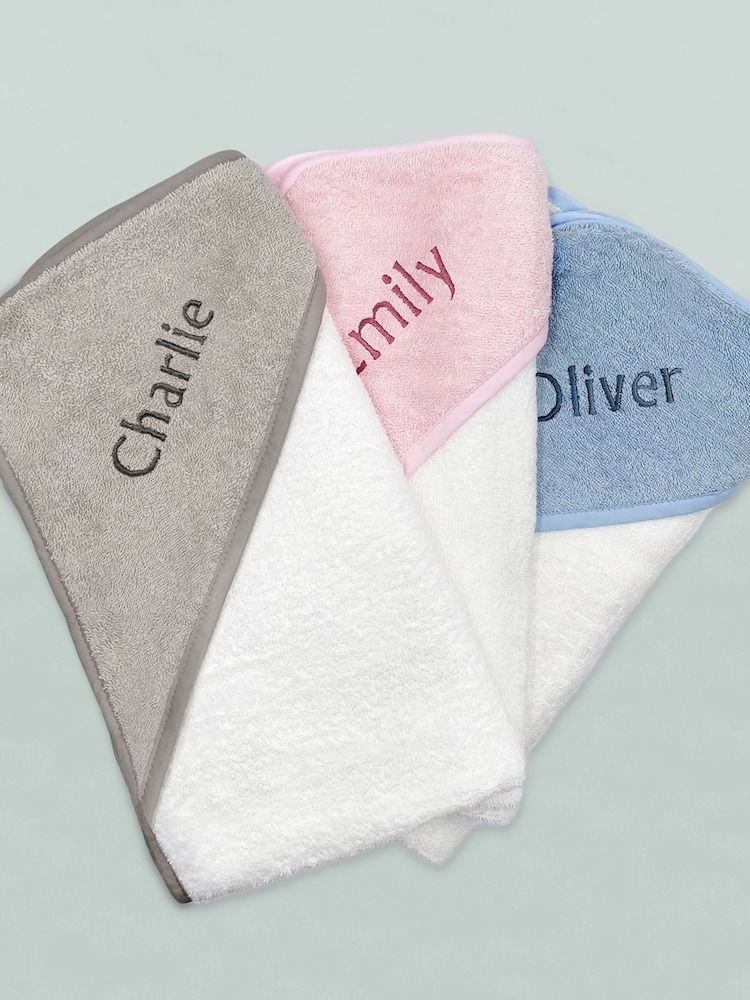 Babyblooms Personalised 100% Cotton Luxury Hooded Towel Gift - Image 5 of 5 Babyblooms Personalised 100% Cotton Luxury Hooded Towel Gift - Image 5 of 5