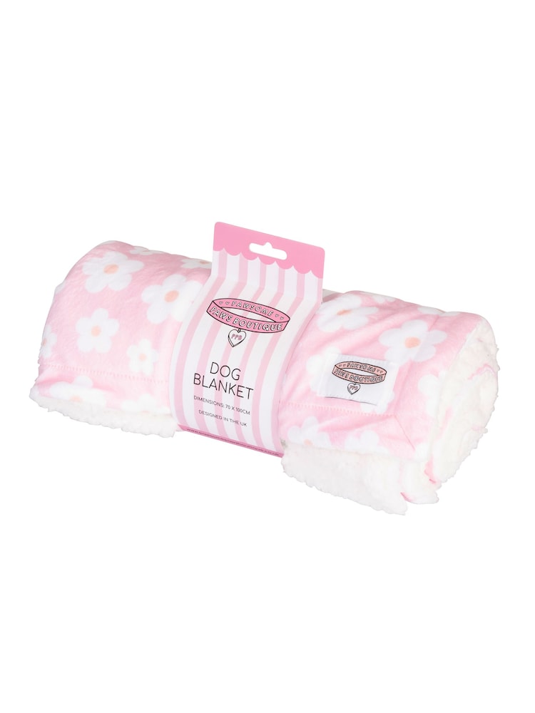 Pawsome Paws Boutique Pink Dog Blanket - Image 4 of 4