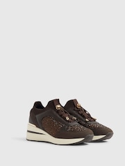 River Island Flyknit Wedge Trainers - صورة 2 من 5