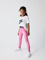 Nike Pink Little Kids Pro Leggings - Image 1 of 7