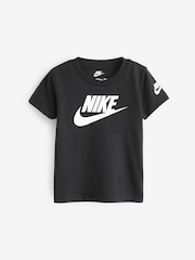 Nike Black Infant Futura T-Shirt - Image 1 of 4